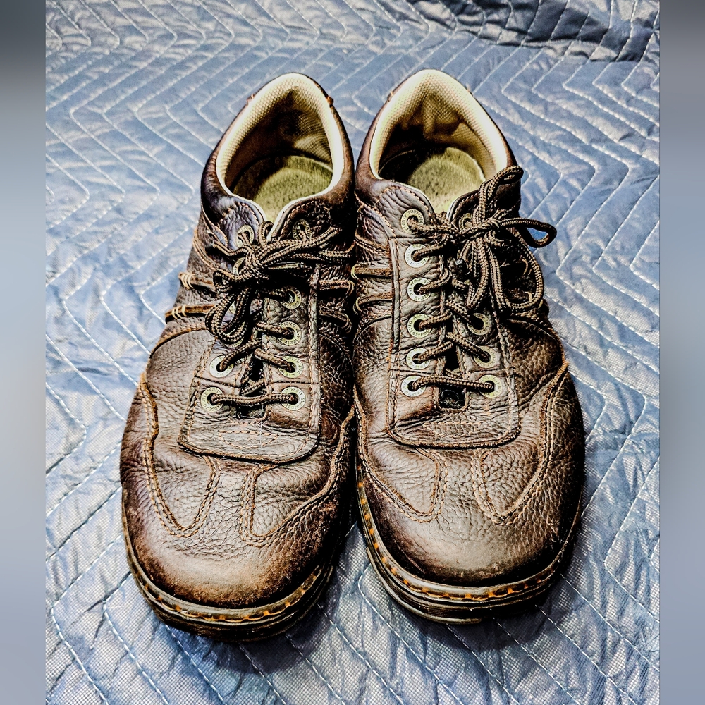 Dr. Doc Martens KURT Brown Leather Lace Up Oxfords sz 13